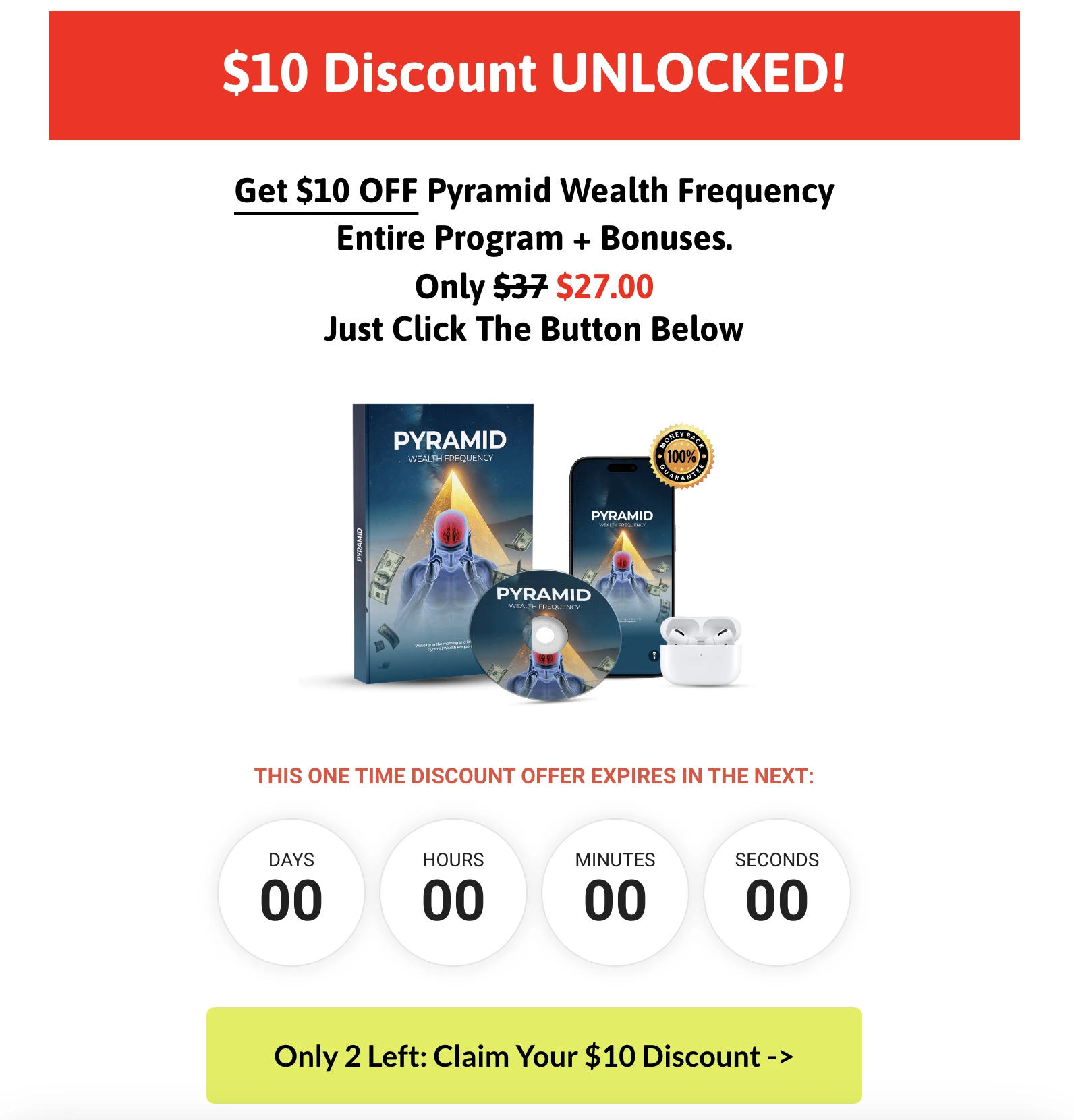 Pyramid Wealth Frequency discount